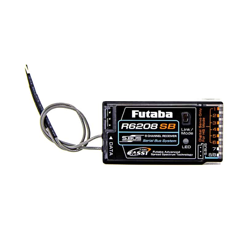 R6208SB (FASST/S.Bus) – FutabaUSA